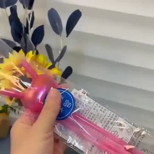 ★Love Heart Double Straw Unique Flexible Drinking Tube Straws Bar Accessories