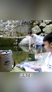 ถังน้ำแคมป์ปิ้งพับได้ ใช้งานได้อเนกประสงค์  ถังพับภายนอก ถังน้ำแข็ง ถังน้ำแคมปิ้ง ถังน้ำพับได้ ถังเก็บน้ํา แบบพับ 10L/20L สําหรับตั้งแคมป์ ท่องเที่ยว ตกปลา