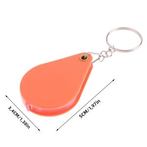 Kính Lúp Cầm Tay Độ Nét Cao Di Động Dành Cho Người Cao Tuổi Kích Thước Bỏ Túi Có Thể Gấp Gọn Dạng Móc Khóa