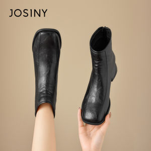 Josiny | Retro English Style Womens Boots Short Boots