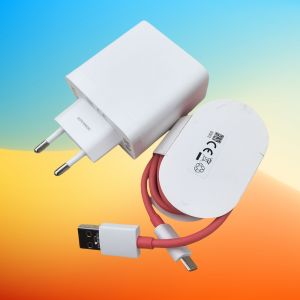 Sạc Nhanh Oneplus 13 Pro/13R 100W SuperVOOC Chuẩn EU Kèm Cáp USB C Bộ Sạc Nguồn Cho One Plus Ace 5 3 Pro 3V Nord 5 4 CE 4 3