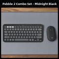 Logitech | Wireless Bluetooth Quiet Portable Keyboard and Mouse Combo. 