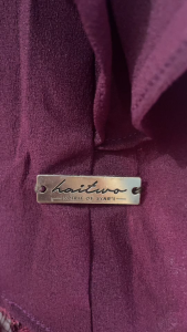 Baru Gamis Muslim Haitwo Aster Vest 005 Morelli Stretch mix Brokat mix Diamond Cerruty