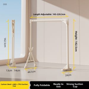 BIREN | Folding and Telescopic Indoor Multi-functional Clothes Drying Rack
