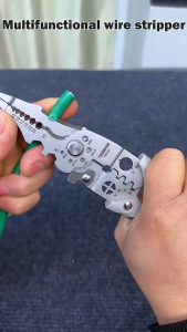 Tang Pemotong Kabel Multifungsi Kawat Multifungsi potong kabel Perbaikan tukang listrik Tang Dekrustasi Kabel