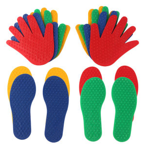 4/12Pcs Hand & Foot Pads Coordination Game Sensory Integration Training Equipment Crawling Jumping Activity Toy Childrens Games