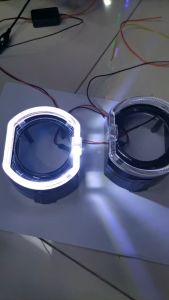 Shroud Projector Projie LED WST 2.5" Inch Cree Angel Eye LED 2.5in