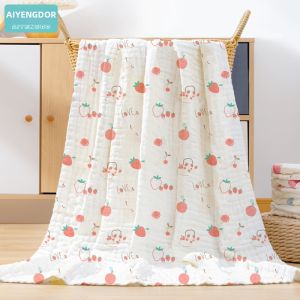 AIYENGDO | Cartoon Large Multi-layer Cotton Baby Bath Towel