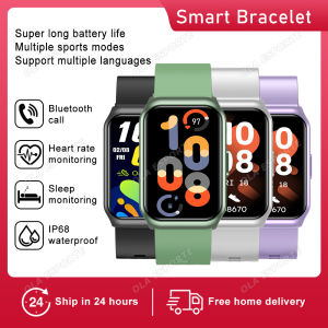 Smart Band All-day Blood Oxygen Monitoring 1.45 HD AMOLED Screen Heart Rate Smartband  Long Battery Life Multiple Sports Modes