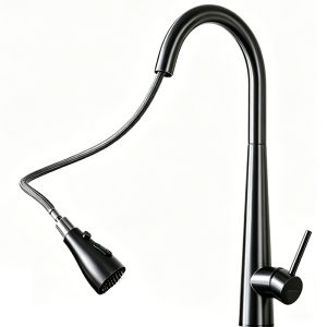 RIIFO | Stainless Steel Pull-down Anti-splash Hot and Cold Two-in-one Kitchen Faucet