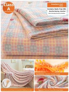 HAOMIAN | Milk Velvet Bed Sheet Extra Warm Dormitory