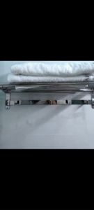 Kệ nhà tắm ( mua 1 tặng 1 ) kệ để đồ nhà tắm đa nănggiá treo khăn nhà tắm inox 304 không rỉ sét độ bền chịu lực tốt