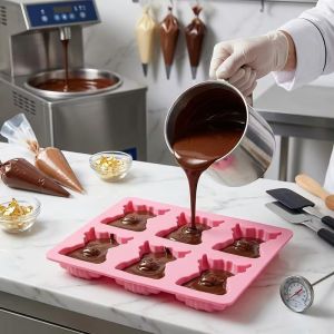 Mini Highland Cow Ice Cube Mold 3D Cute Silicone Ice Tray for Whiskey Cocktails Coffee Reusable Cow-shaped Ice Mold for Drin