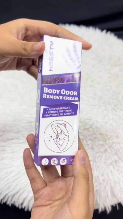 HBESTY Lavender Deodorant Cream – Herbal Odor Control Balm