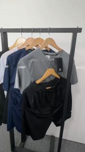 KAMB Set Baju Olahraga Pria Sport Dry Fit
