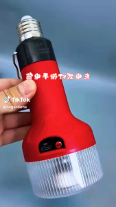 Senter Darurat 15W Tenda LED Senter Gantung Lampu Berkemah Lampu Sepeda Isi Ulang Lampu Malam Petualangan*$