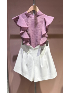 Elegant Unique Sleeve Beauty French Blouse