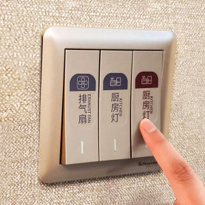 Luminous Switch Stickers Luxury Decorative Creative Light Switch Label Wall Decals Home Tags Indicator Stickers Night Glow