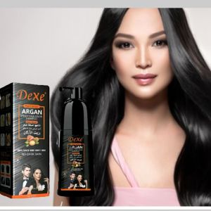 420ml Shampoo Orangic Uban Halal / Hair color Shampoo cover Uban rambut putih (Hitam/ Dark brown)