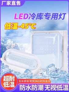Special LED Lights for Cold Storage Room Waterproof Moisture Proof Explosion Proof Lighting Low Temperature Three Proof Lights 10W 20W Bathroom Lighting Fixtures