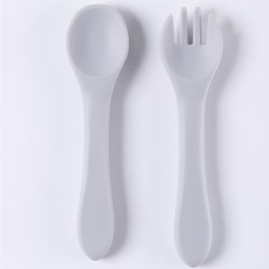 2pcs Mother and baby products baby spoon baby silicone soft spoon water feeding children tableware complementary spoon