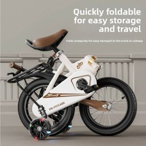 Foldable Childrens Bicycle For Boys And Girls Aged 2-9