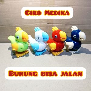 Mainan Anak Burung Kaka Tua Bisa Jalan Mode Putar YI 2