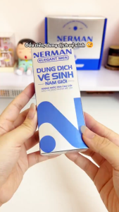 Dung dịch vệ sinh nam giới Nerman Elegant Men Nerman hương nước hoa 100ml/ chai - Ha Chi JSC