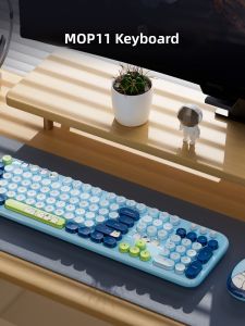 Mofii | Silent Wireless Keyboard and Mouse Set for Office