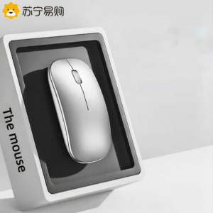 เมาส์บลูทูธไร้สาย Eurobird สำหรับโน้ตบุ๊กคอมพิวเตอร์ ชาร์จได้ USB ไร้เสียง ความละเอียด 18000dpi 4 ปุ่ม 1 วงเลื่อน 10 เมตร