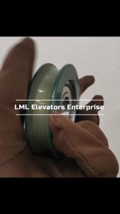 Toshiba Elevator Door Hanger Roller U Type 60x16mm Bearing 6203z (10pcs/lot) LML Elevator Parts 电梯零件东芝电梯门吊轮U槽配件