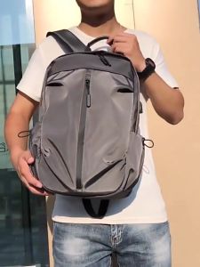 FTH - Ransel Pria Backpack Polos Tas Gendong Simple
