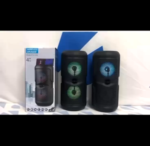 KTX-1259 8 Inch USB Rechargeable Portable Wireless Bluetooth Speaker Microphone Karaoke with BT/TF Card/USB/FM broadcast
