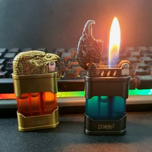 Bật Lửa Gas Lộ Thiên Zorro Đầu Chim Đại Bàng - Hộp Quẹt Gas Khò Độc Lạ