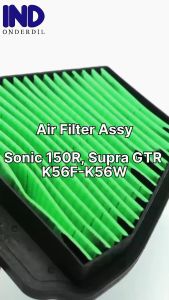 Filter-Saringan-Busa Udara-Hawa-Air Assy Sonic 150R-150 R & Supra GTR K56-K56F-K56W