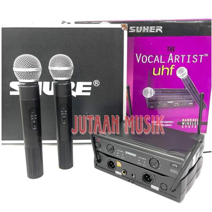 SHURE シュア SM58 UT2 マイク / UT4A-RP UHF