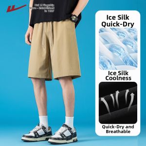 Quick-Drying Ice Silk Mens Shorts
