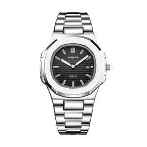 2025 New Luxury Watch Business 30M Waterproof Male Clock Luminous Date Stainless Steel Square Quartz Men Watch reloj hombre