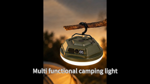Asafee KT-789A Rechargeable Camping Lantern Magnetic Dual Color Light Digital Battery Indicator Portable Outdoor Lamp For Hiking