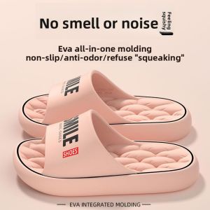 MONLEYTA | Mens Thick Bottom Slippers Indoor Home Sports Anti-Slip Deodorant EVA Soft Bottom Sandals Summer Outdoor Casual Slip-On
