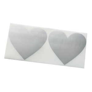 50Pcs Scratch Off Stickers Love Heart Dialog Shape  Colorful Blank For Secret Code Cover Home Game Wedding Message