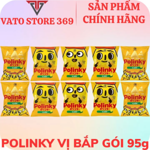 Bánh snack bắp POLINKY vị bắp gói 95g