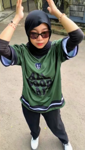 JERSEY KAOS OVERSIZE TWNB NST008 - JERSEY OVERSIZE KOREA - JERSEY KAOS OVERSIZE NUMBER SERIES - JERSEY KAOS RETRO VINTAGE PREMIUM