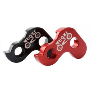 Aluminum Alloy Bike Derailleur Hanger Rear Tail Hook for Folding and Mountain Bikes Corrosion-Resistant and Lightweight