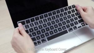 Compatible Keyboard Cover for 2022 MacBook Air 13.6 M2 A2681/2021 2023 MacBook Pro14 16 M1 A2442 A2485 A2779 A2780 with Touch ID