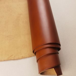 Vải Da Thật Thủ Công DIY 20mm Vải Da Bò Đầu Lớp Dầu Và Keo Làm Cho Túi Và Giày Vải Thủ Công Hiện Đại Cho Mọi Mùa