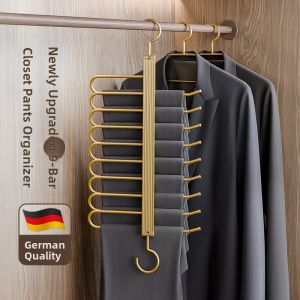 MINGZHI | Folding Anti-slip Multi-layer Pants Hanger