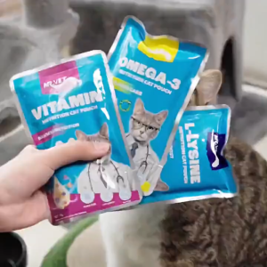 [Kombo 12 Pcs] Mr Vet Cat Wet Food Pouch 70 Gr x 12 / Makanan Basah Kucing