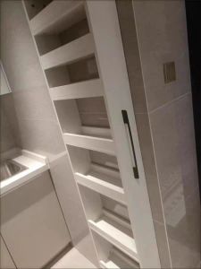 Kitchen Crack Storage Rack Refrigerator Gap Ultra Narrow Cabinet 10cm Wide 25cm 30cm 40 Long Floor Standing Storage Cabinet