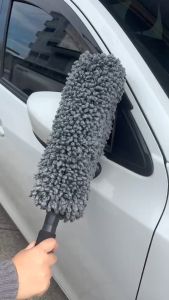 (พร้อมถุงใส่) ไม้ปัดฝุ่นไมโครไฟเบอร์ ไม้ปัดฝุ่น นาโน ไมโครไฟเบอร์ ไม้ยืดหดได้ ไม้ปัดฝุ่นทำความสะอาด ขนาดใหญ่ ไม้ผ้านาโน ผ้าหนา สำหรับทำความสะอาดรถ